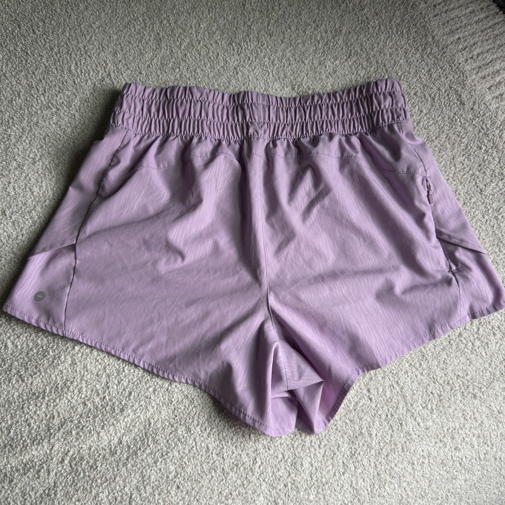 AVIA Women’s Running Shorts Size S 4-6 Lilac Purple Lined Athletic Workout - Picture 2 of 6